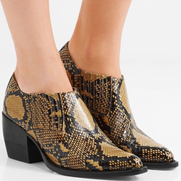 chloe short boots